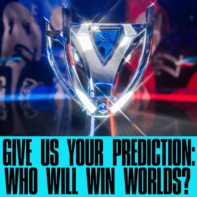 英雄联盟赛事官推：请给我们您的预测 谁将赢得世界赛？