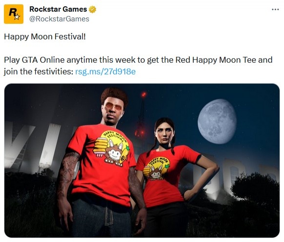 R星官推疑似暗示《GTA6》？粉丝看月相知日期