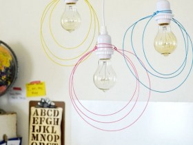 【蜗牛电竞】Amazing DIY Lighting：只要花不到$50美金，就能將乏味裸燈改造成時髦燈飾