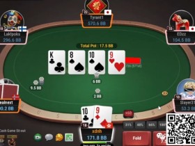 【EV扑克】牌局分析：没法摊牌时不bluff，可以摊牌时乱bluff【蜗牛电竞】