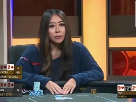 【EV扑克】牌局分析：Maria Ho在黄金游戏单挑对抗赛中对Jungleman的超级诈唬【蜗牛电竞】