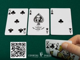 【EV扑克】玩法：牌面有A的话，对手拿着同花听牌的概率会有这点不同【蜗牛电竞】