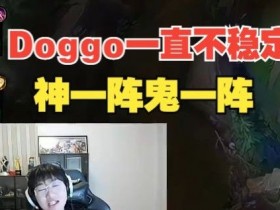 【蜗牛电竞】宁王锐评Doggo：AD玩的一直不稳定，神一阵鬼一阵